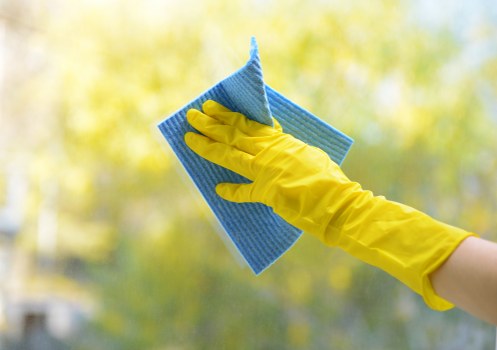 Professional domestic cleaning in a Soho apartment living room