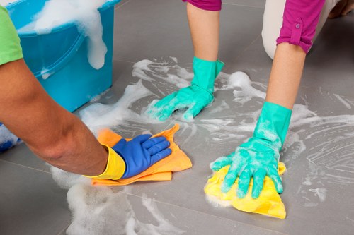 Professional carpet cleaning in a stylish Soho interior