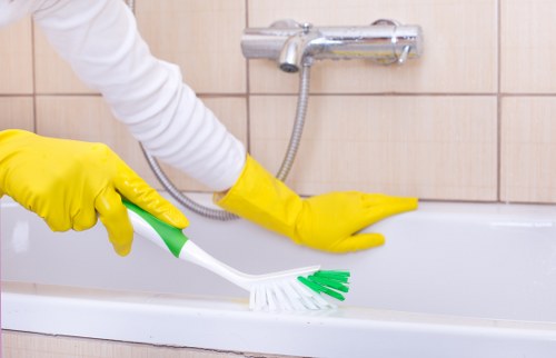 Professional office cleaning in a Soho workspace